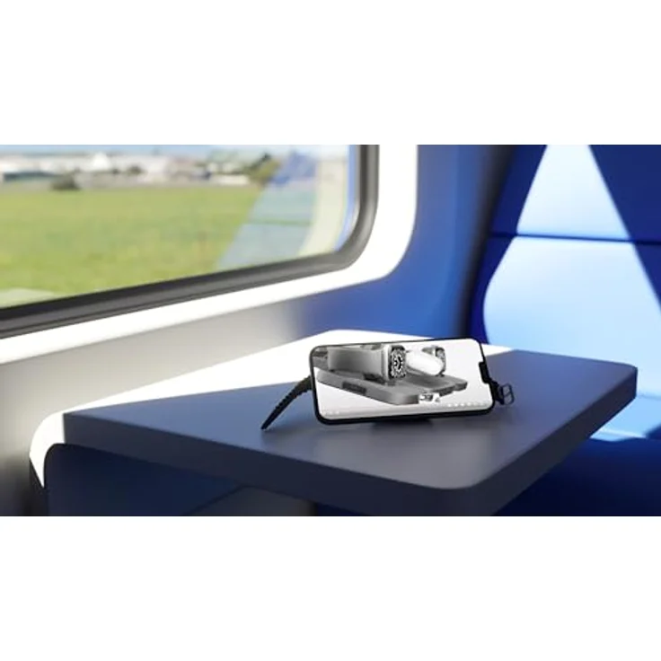 OtterBox Zens Travel Wireless Charger Pro 2, MagSafe und Qi2-kompatibles 15 W Ladegerät für iPhone Air, 17, 16, 15, 14, 13, 12, AirPods, Apple Watch, Schwarz, mit 1 m USB-C-Kabel – Bild 5