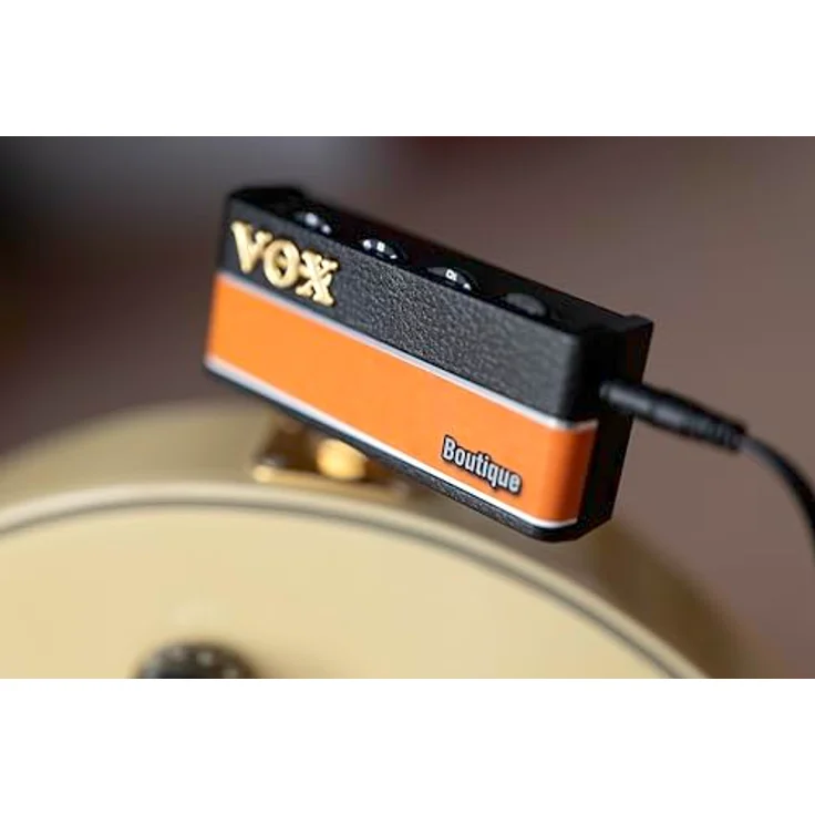 Vox amPlug 3 Boutique, Kopfhörerverstärker in Schwarz und Orange, mit legendärem Sound und vielseitigen Verstärkeroptionen – Bild 4