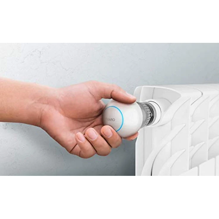 FIBARO HomeKit The Heat Controller Starter Pack - iOS Bluetooth Heizungsthermostat, Wärmeregler mit Temperaturfühler, FGT-PACK HK – Bild 3