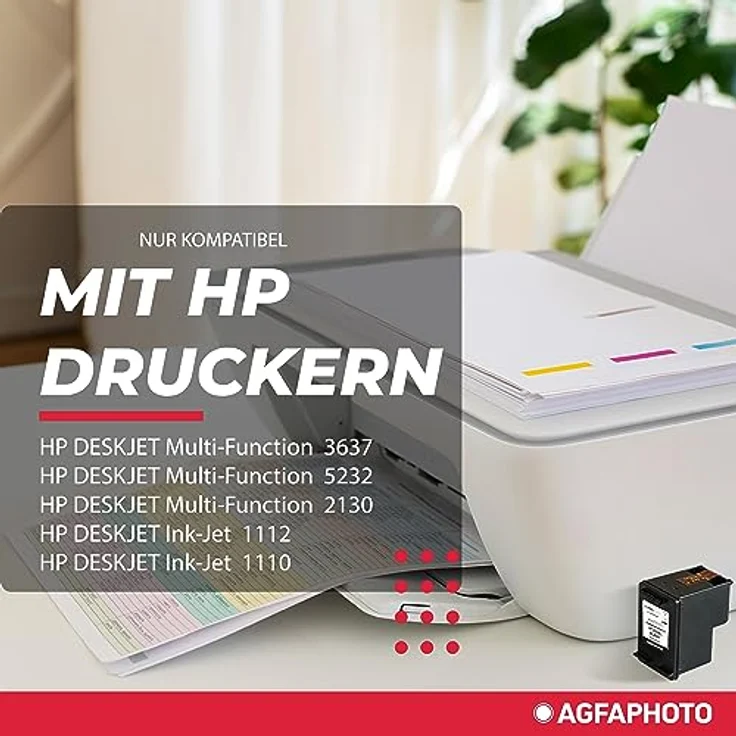 AgfaPhoto APHP302XLB nachgefüllt Tintenpatronen 1er Pack – Bild 3