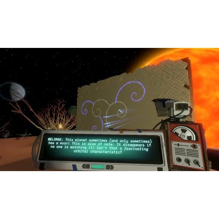 iam8bit Outer Wilds - Archaeologist Edition, Nintendo Switch Game mit Planetenkarten-Faltposter und Erweiterung "Echoes of the Eye" – Bild 4
