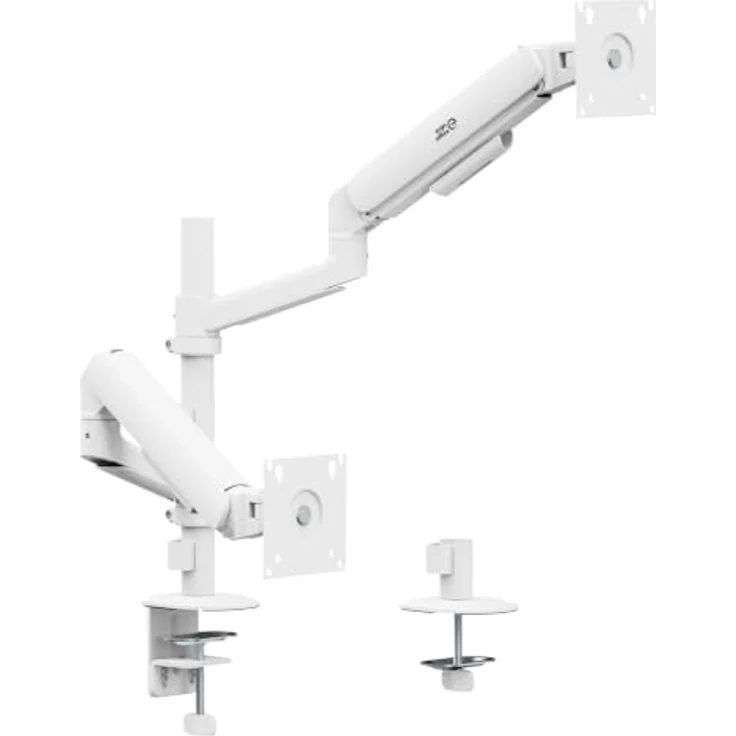 Ergo Office ER-692 Dual-Monitorhalterung für 2 Monitore (17–32 Zoll), Gasfeder, VESA 75x75/100x100, max. 10 kg pro Arm – Bild 4