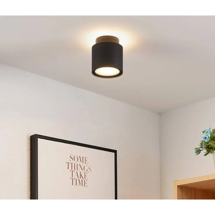 Arcchio Deckenlampe 'Walisa' (Modern) in Schwarz aus Aluminium für Wohnzimmer & Esszimmer (2 flammig, GU10) - Deckenleuchte, Lampe, Wohnzimmerlampe – Bild 3