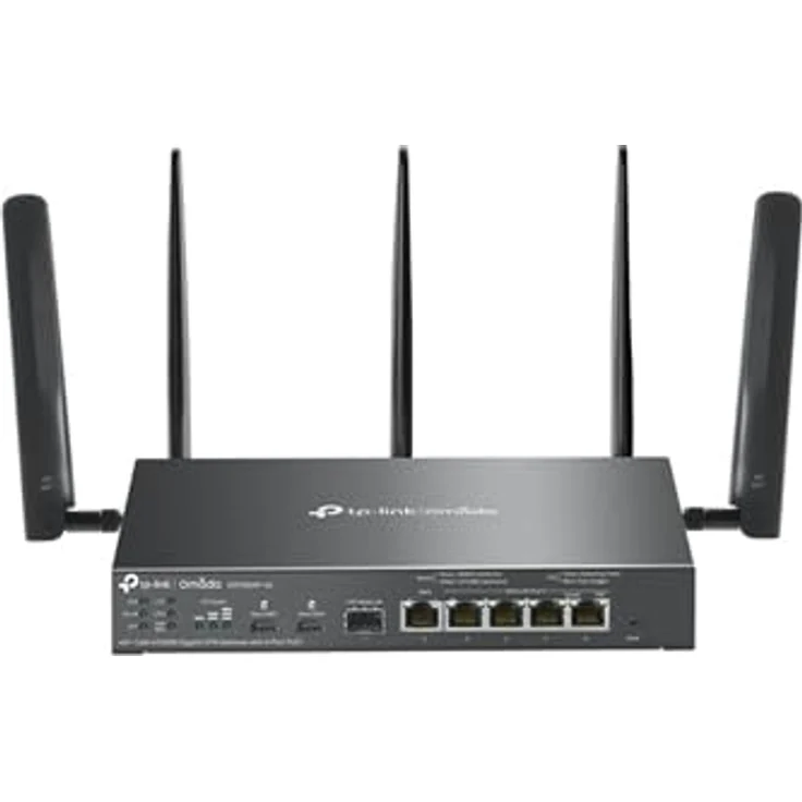 TP-Link Omada 4G+ Cat6 AX3000 Gigabit VPN Gateway, Router mit 4-Port PoE+, Schwarz – Bild 2