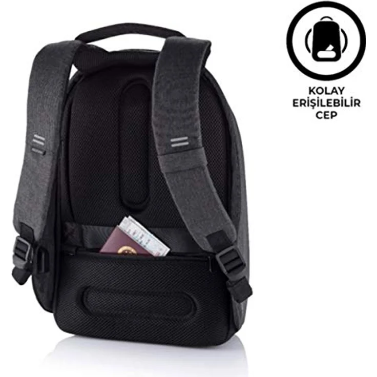 XD Design Bobby Hero XL, 17" Laptop Backpack, schwarz, Notebook-Rucksack – Bild 7
