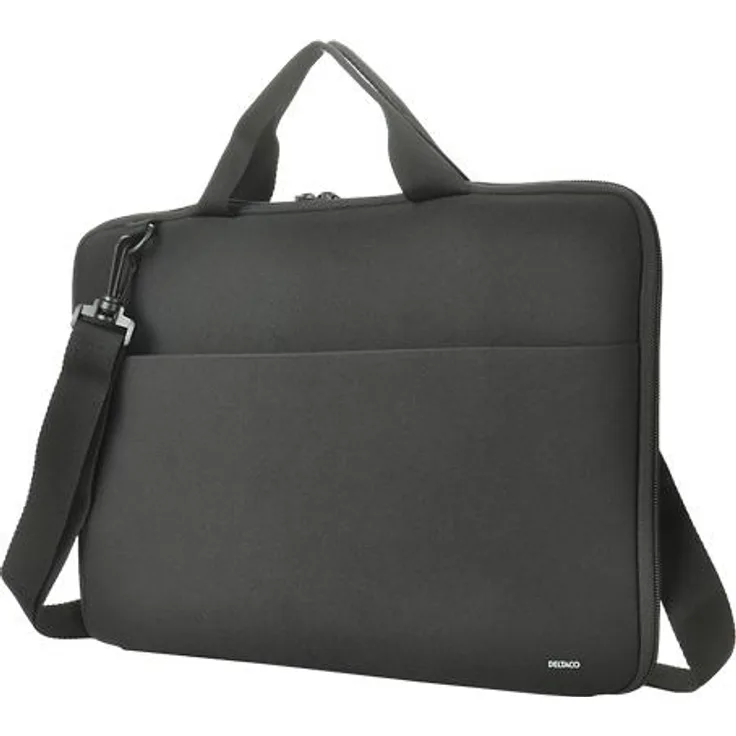 Deltaco Neoprene Laptop sleeve 13-14" (14", Universal), Notebooktasche, Schwarz