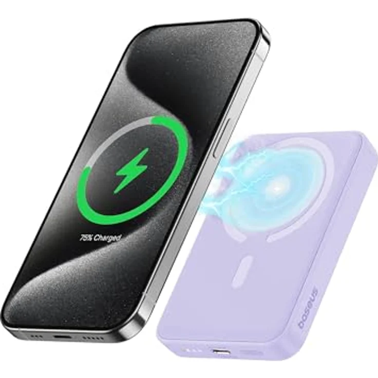 Powerbank Baseus Magnetic Mini 20000mAh 20W (Purple) – Bild 1