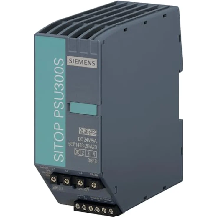 Siemens SITOP UPS1600 24V 40A Netzteil & Wechselrichter für Innen, Mehrfarbig, kompakt und leicht (130 mm, 55 mm, 135 mm, 500 g) – Bild 1