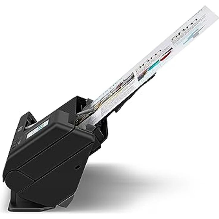 Epson Netzwerk Scanner ES-C380W, kompakter A4 Business Scanner mit geringem Stromverbrauch, Duplex-Einzugscanner mit vielseitiger Medienverarbeitung, schwarz – Bild 3