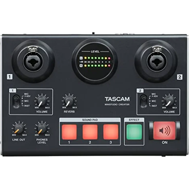 Tascam MiNiSTUDIO Creator US-42B<br>Audiointerface für Personal Broadcasting - Preisvergleich – Bild 2
