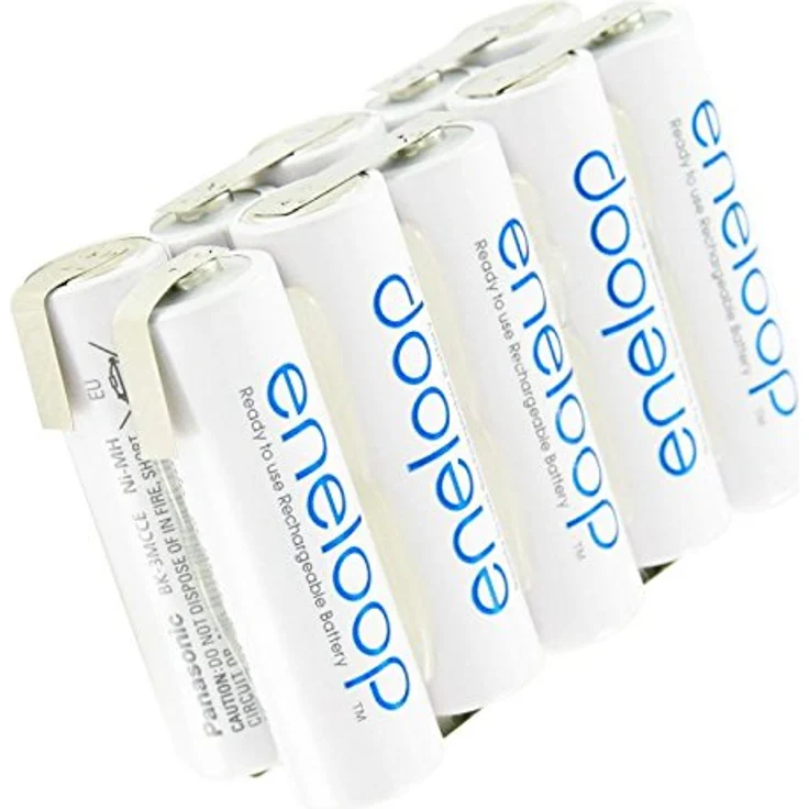 Ring AkkuShop Set-Artikel eneloop 12 Volt AkkuPack BK-3MCCE mit Lötfahnen – Bild 4