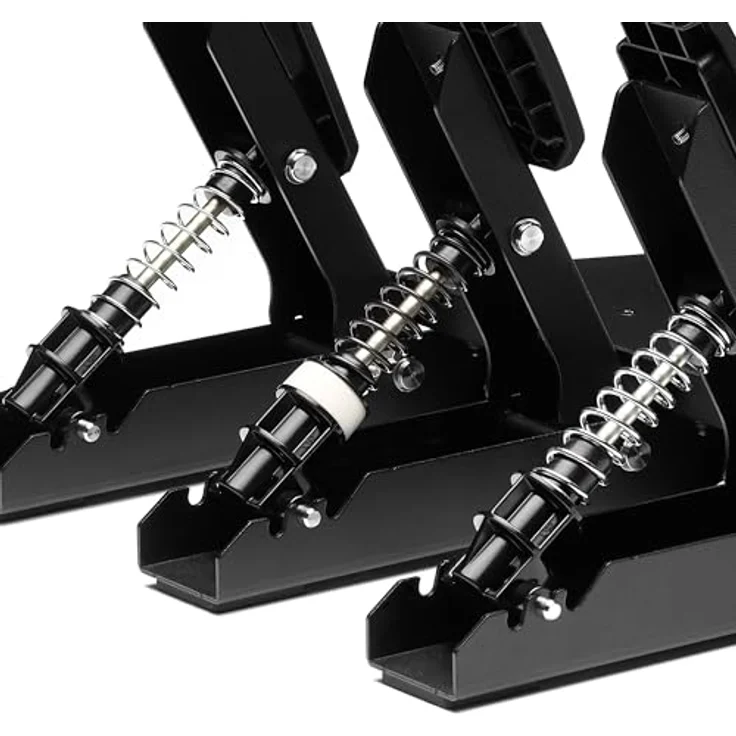 THRUSTMASTER Raceline Pedals III, Modulares Pedalset mit H.E.A.R.T.-Sensoren, einstellbarer Druckkraft, für PS5, PS4, Xbox und PC, schwarz – Bild 7