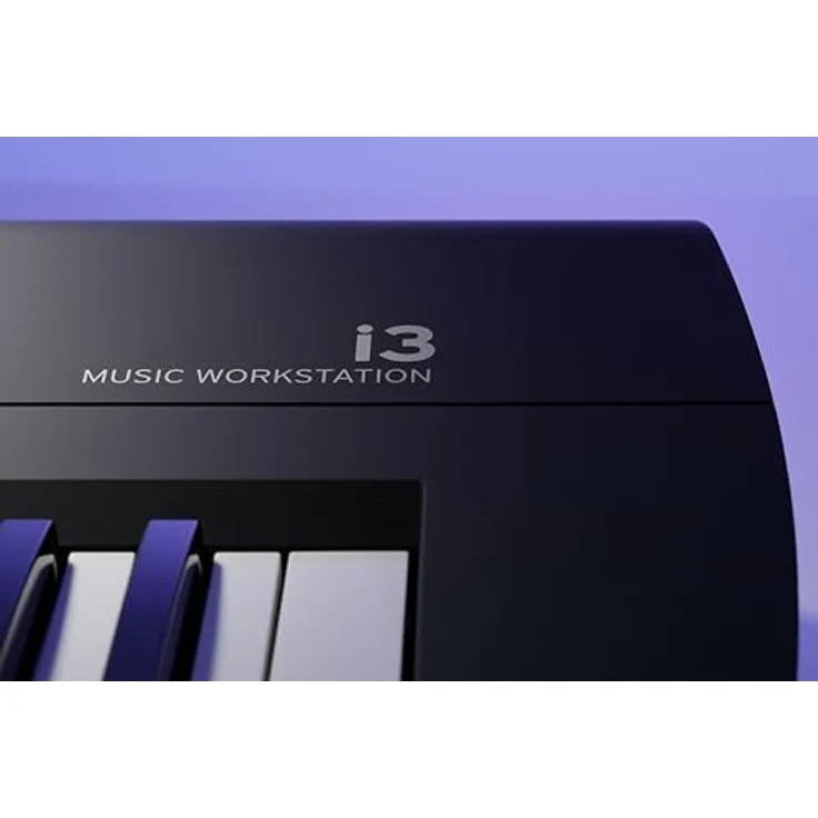 Korg i3 Black, Digital Synthesizer mit 61 anschlagsdynamischen Tasten, 790 Klangfarben und 270 Styles – Bild 4