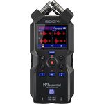 Zoom H4essential, Mobiler Stereo Audio-Recorder mit 4 Spuren, 32-Bit-Float-Aufnahme und Farb-LCD-Bildschirm