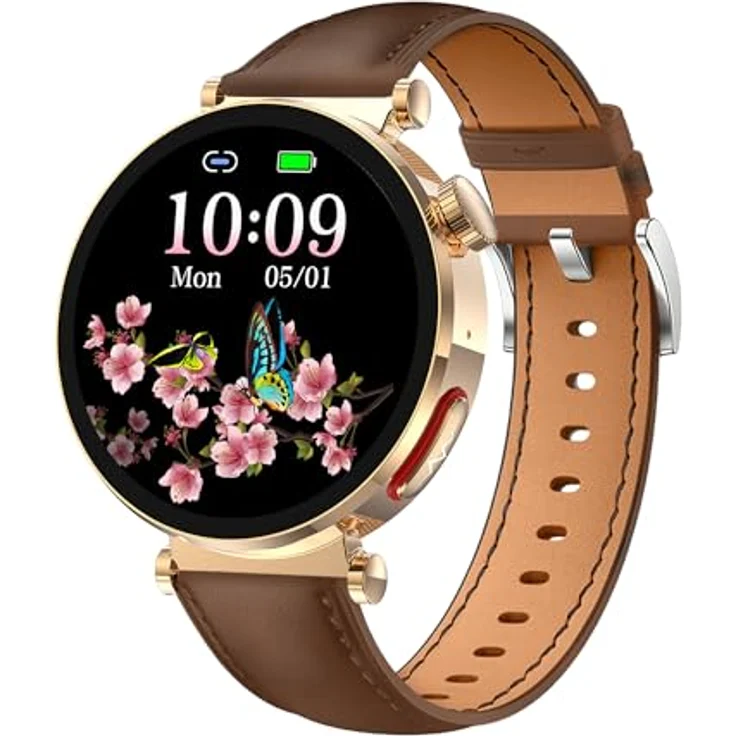 Knauermann Neo 2, Smartwatch mit EKG, Blutdruckmessung und Notruffunktion, schwarz – Bild 1