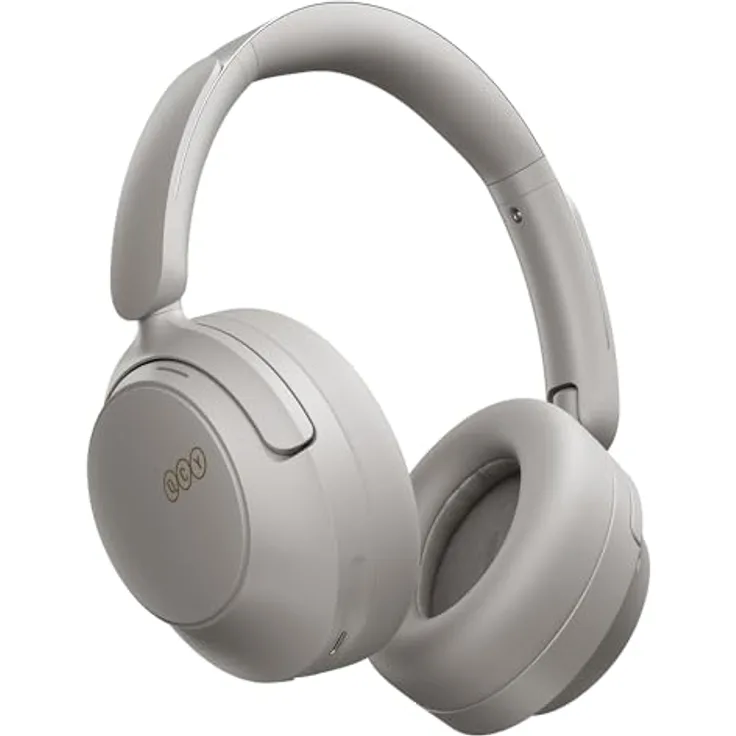 QCY H3S Over Ear Bluetooth Kopfhörer, Hybrid Aktive Noise Cancelling, Hi-Res Audio, 102 Stunden Akkulaufzeit, Bluetooth 6.0, Schwarz
