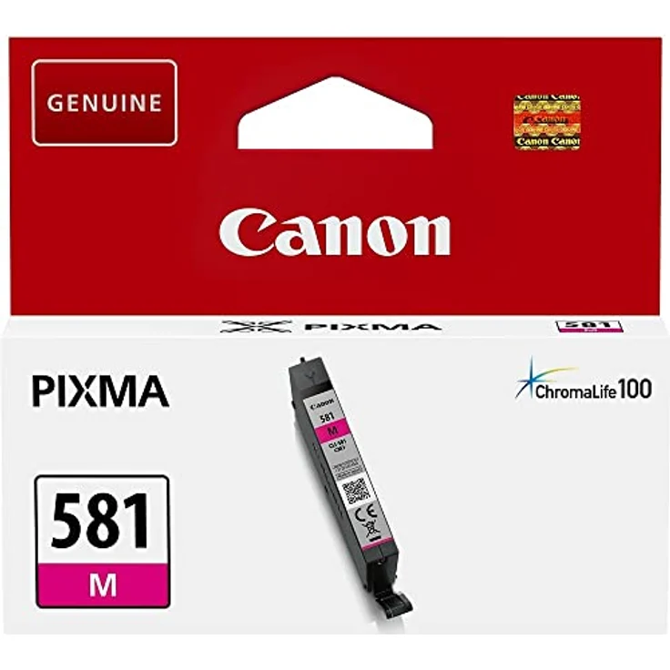 Canon CLI-581 M Magenta Tintentank - 5,6 ml für PIXMA Tintenstrahldrucker ORIGINAL – Bild 2