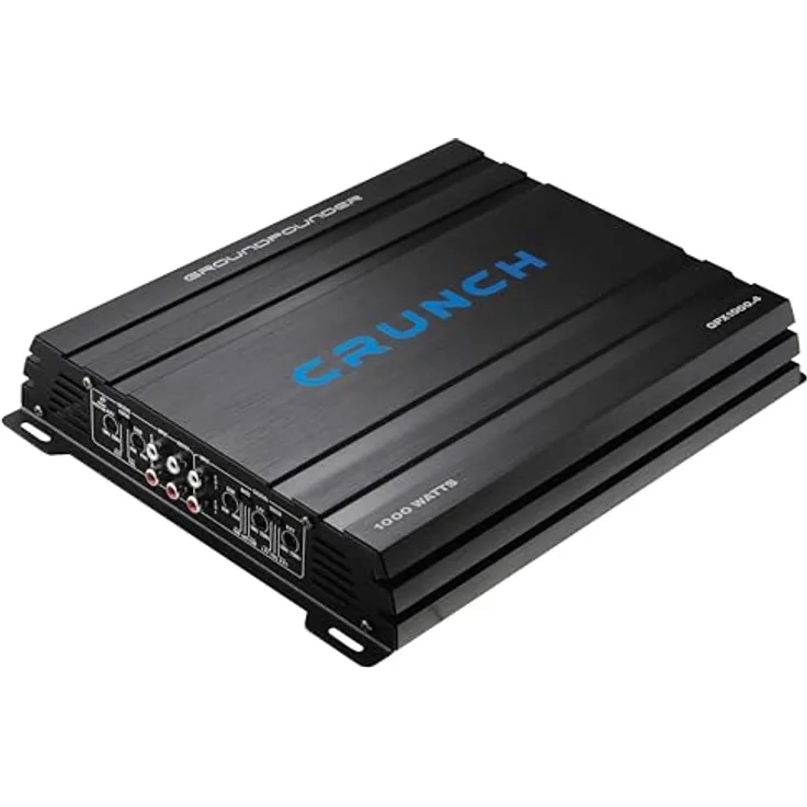 Crunch GPX 1000.4, 4 Kanal Verstärker mit 4 x 70/125 Watt RMS und Bass Boost