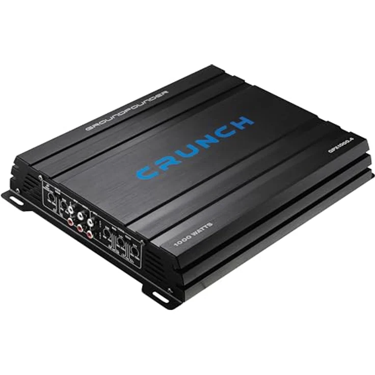 Crunch GPX 1000.4, 4 Kanal Verstärker mit 4 x 70/125 Watt RMS und Bass Boost – Bild 1