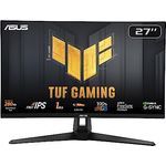 ASUS TUF Gaming VG279QM1A - 27 Zoll Full HD Monitor - 280 Hz, 1ms GtG, G-Sync, FreeSync, Adaptive Sync, ELMB, GameFast Input , HDR10 - Fast-IPS Panel, 16:9, 1920x1080, USB-Hub, DP, HDMI, Speaker, Schwarz