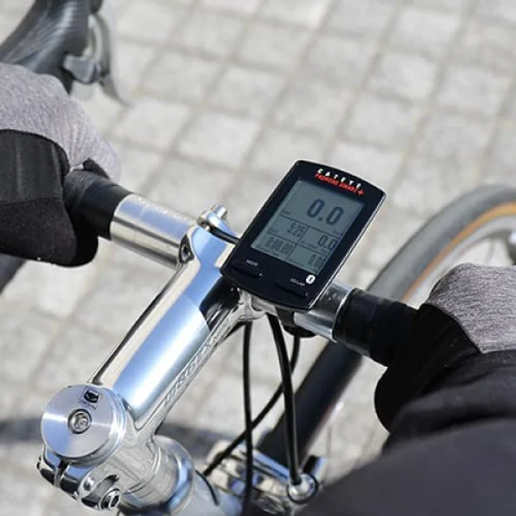Cateye Padrone Smart CC-SC100B Fahrradcomputer, schwarz, klein – Bild 6