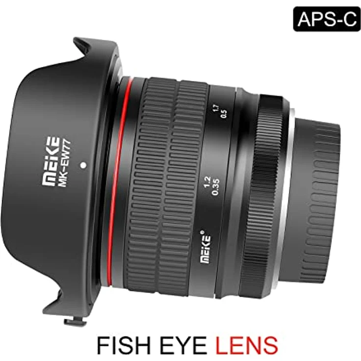 Meike F3,5/8 mm Zirkular Fisheye Nikon F Objektiv – Bild 3