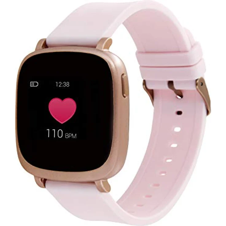 X-WATCH xlyne IVE XW FIT Smartwatch Damen, 40mm, Rosa – Bild 3