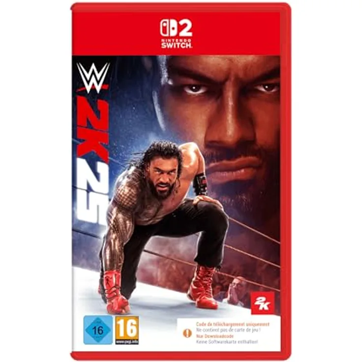 2K WWE 2K25 - Nintendo Switch 2 Game mit erweitertem Gameplay, intergender Wrestling und Mein GM International