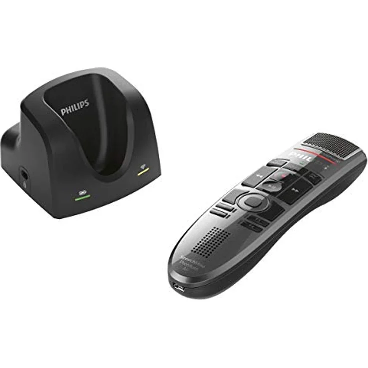 Philips SpeechMike Premium Air SMP4000 schwarz, grau – Bild 3