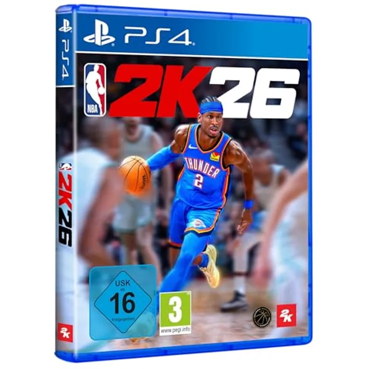 2K NBA 2K26 Standard Edition, PS4-Spiel mit MyCAREER, MyTEAM und ProPLAY™ Technologie