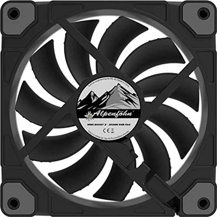 Alpenföhn Wing Boost 3 ARGB - Gehäuselüfter - 140 mm (Packung mit 3) (84000000159) - Preisvergleich – Bild 4
