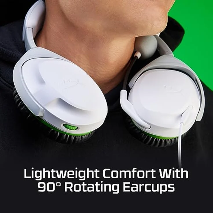 HyperX CloudX Stinger 2 für Xbox Gaming-Headset, Leichtes Design, Memory-Schaumstoff, Schwarz – Bild 6