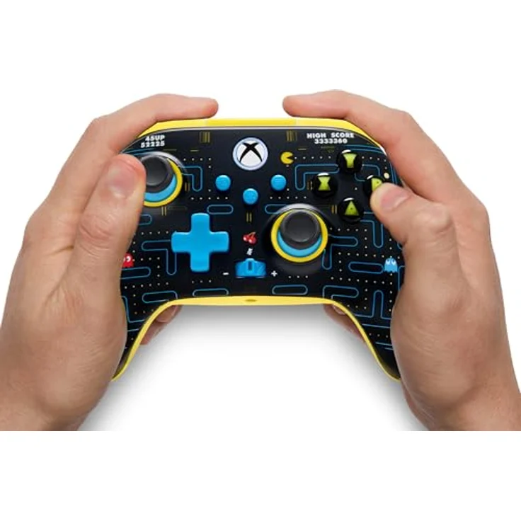 PowerA Wireless Controller für Xbox Series X, kabelloser Gaming Controller mit Halleffekt Daumensticks, 4 programmierbaren Tasten, ergonomischem Design und integriertem Kopfhörer-Wählrad, Schwarz – Bild 2