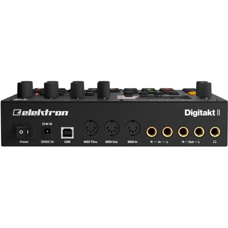 E-Lektron Elektron Digitakt II - Drum Computer mit Groove-Tools, Tasteninstrumenten, schwarz – Bild 3