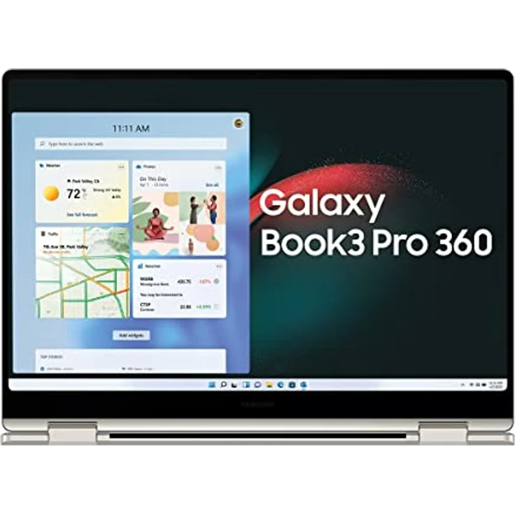 SAMSUNG Galaxy Book3 Pro 360 + Google Nest Hub 2. Gen Rock Candy - 16 Zoll i7-1360P 16 GB 1 TB W11H Beige – Bild 2