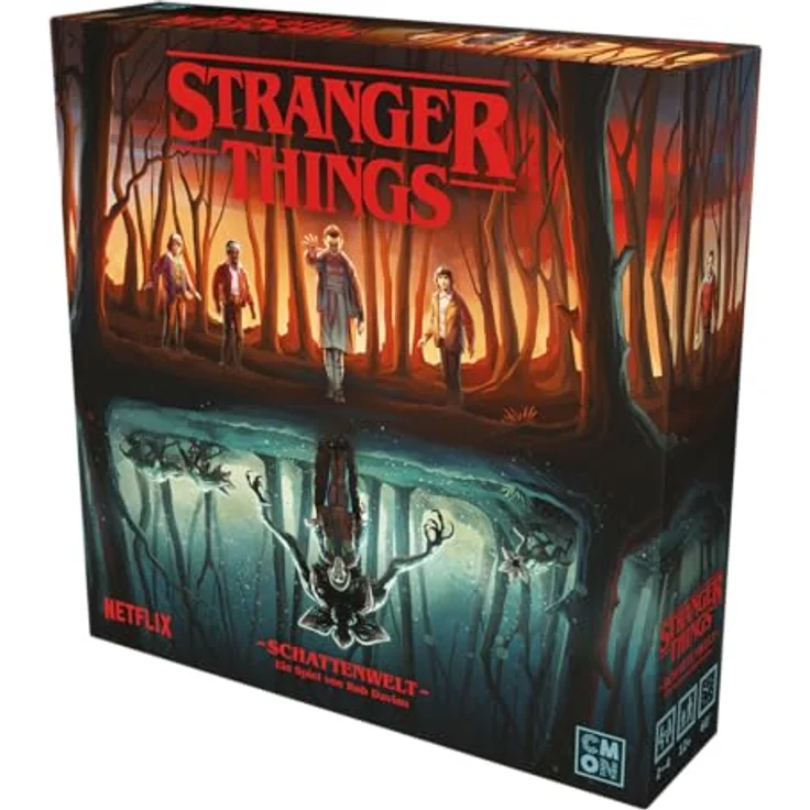 CMON | Stranger Things: Schattenwelt | Kennerspiel | Brettspiel | 2-4 Spieler | Ab 12+ Jahren | 60 Minuten | Deutsch – Bild 3