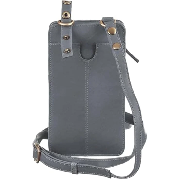 Greenland Nature Nature Soft Handytasche, 100% Leder, Geldbörse, 11 cm, grün – Bild 3