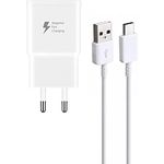 Ventarent Device Refreshing + Leasing Adapter 15W + Ladekabel USB-C Kompatibel Mit Samsung Galaxy S8 S9 S10 S20 Plus Note 9 10 Weiß
