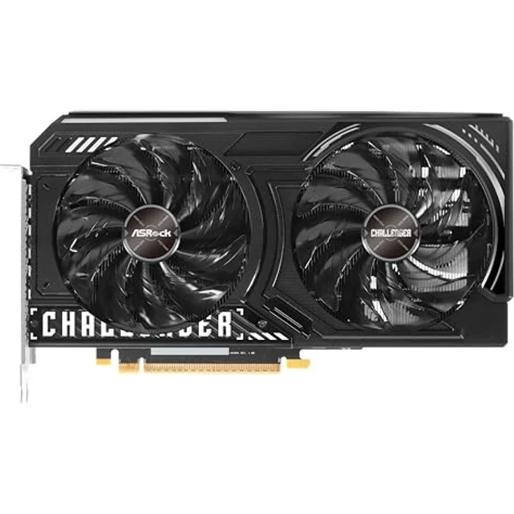 ASROCK Intel Arc B580 90-GA5LZZ-00UANF Grafikkarte mit 12 GB GDDR6-RAM, Dual-Slot Design, DirectX 12, Schwarz – Bild 3