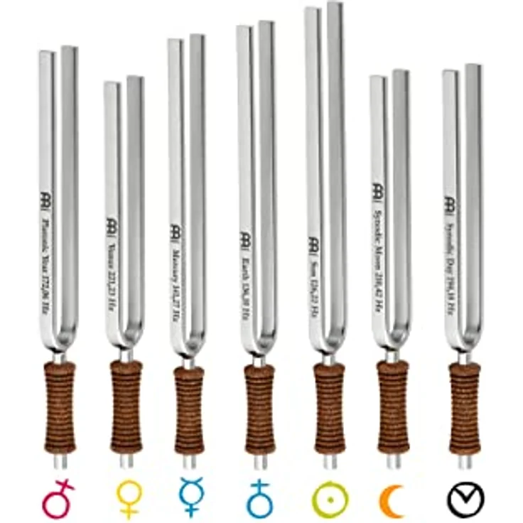 Meinl Sonic Energy TF-SET-CHA-7 Chakra Set planetarisch gestimmte Stimmgabeln – Bild 3
