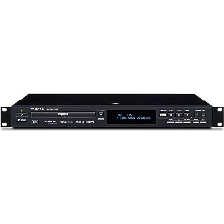 Tascam BD-MP4K - Professioneller 4K-Blu-Ray--Medienplayer für Tourneebetrieb und Installation – Bild 2
