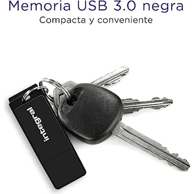 Integral 512GB Schwarz 3.0 USB Stick Memory Flash Drive | USB Stick Schlüsselanhänger – Bild 4
