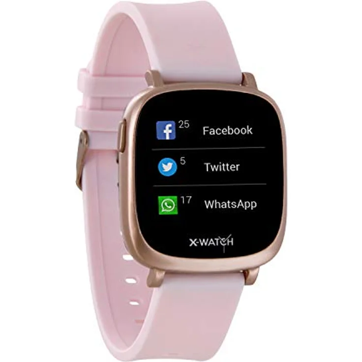 X-WATCH xlyne IVE XW FIT Smartwatch Damen, 40mm, Rosa – Bild 9