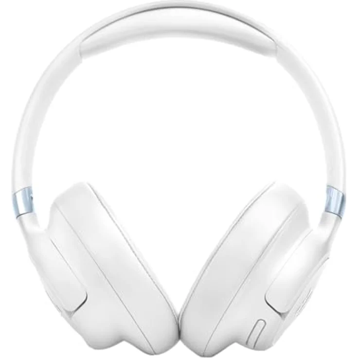 JBL Tune 780 NC, Kabellose Over-Ear-Kopfhörer mit adaptivem Noise-Cancelling, 76 Stunden Akkulaufzeit, Schnellladefunktion, Weiß – Bild 4