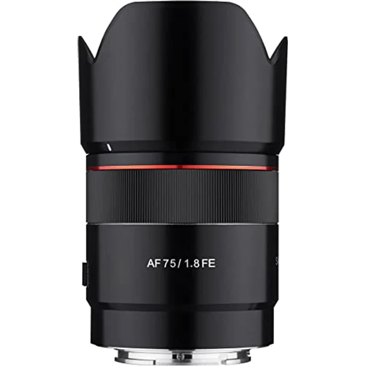 Samyang AF 75 mm F1.8 Compact Autofokus Teleobjektiv für Sony FE-Mount - Preisvergleich – Bild 2