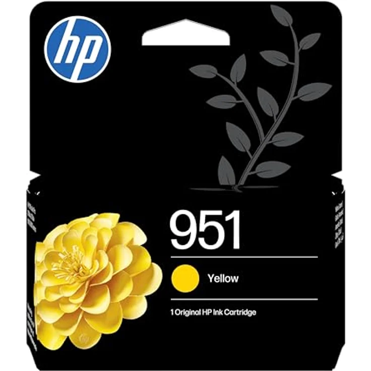 HP 951(CN052AE) gelb Druckerpatrone, 9 ml, Original mit 535 Seiten Druckleistung – Bild 1