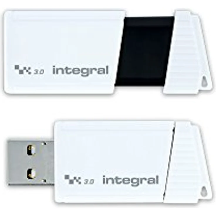 Integral Memory Turbo Flash Stick, Weiß weiß weiß 256 GB – Bild 4