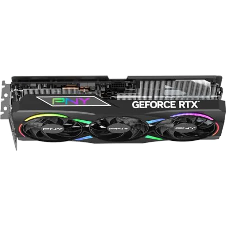 PNY GeForce RTX™ 5070Ti 16GB ARGB OC Triple Fan Grafikkarte mit DLSS 4 und hoher Speicherkapazität – Bild 5
