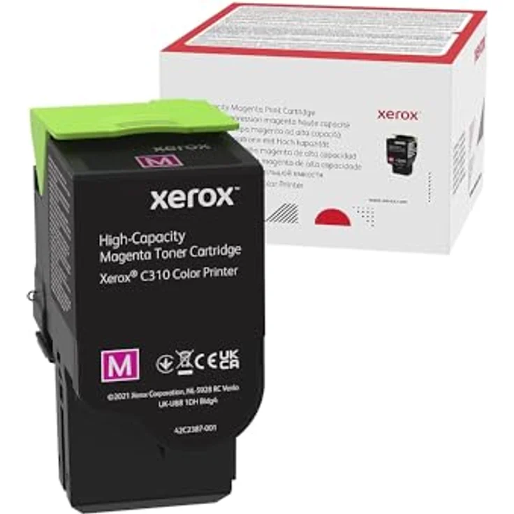 Xerox Tonerpatrone 006R04366, magenta, bis zu 5500 Seiten, kompatibel mit Xerox C310 und C315 Serien – Bild 1