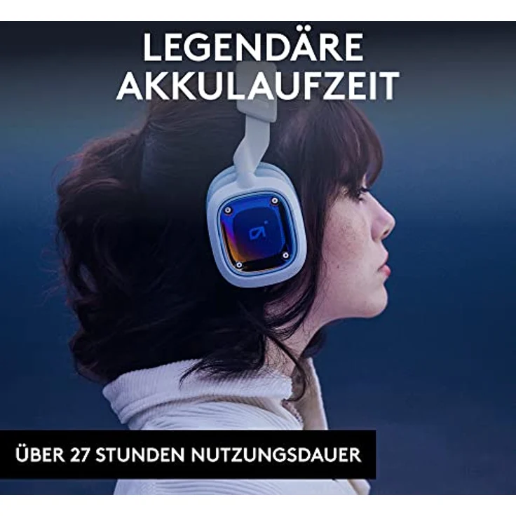 Logitech G Astro A30 LIGHTSPEED Kabelloses Gaming-Headset, Bluetooth-fähig, Dolby Atmos, Abnehmbares Boom, 27 h Akku, USBC-Ladung, für Xbox, PS5, PS4, Nintendo Switch, PC, Android - Weiß – Bild 5